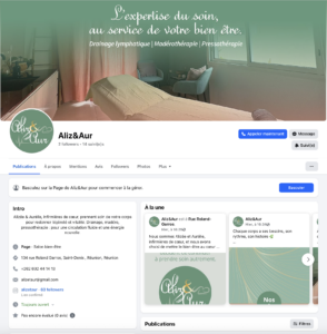 Aliz&Aur AlizetAur Page facebook Drainage lymphatique Madérothérapie Pressothérapie
